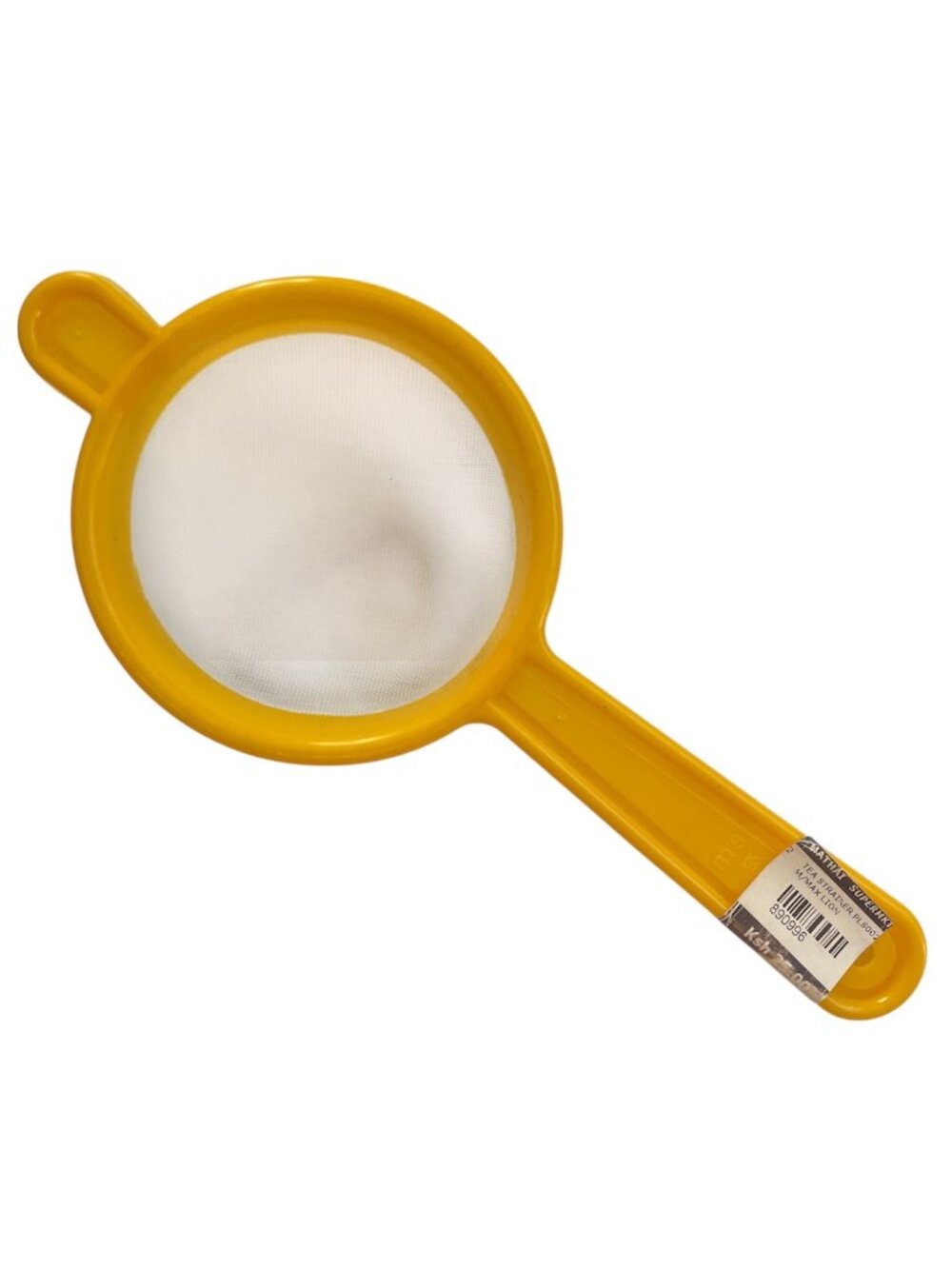 Plastic Tea Strainer, yellow